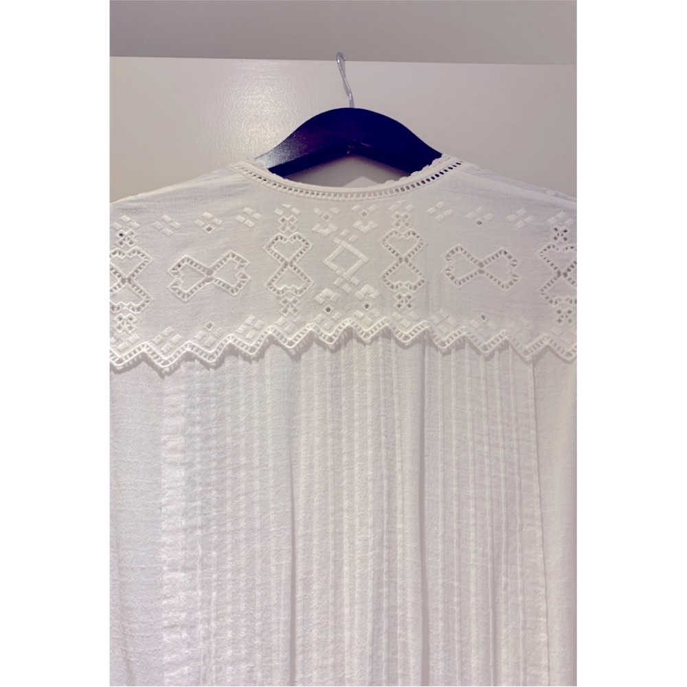 Rebecca Taylor white midi dress - Picture 6 of 9